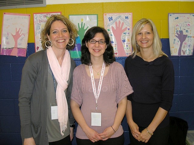 Nan Forler, Lindsay Hodder, and Sherry DelMastro