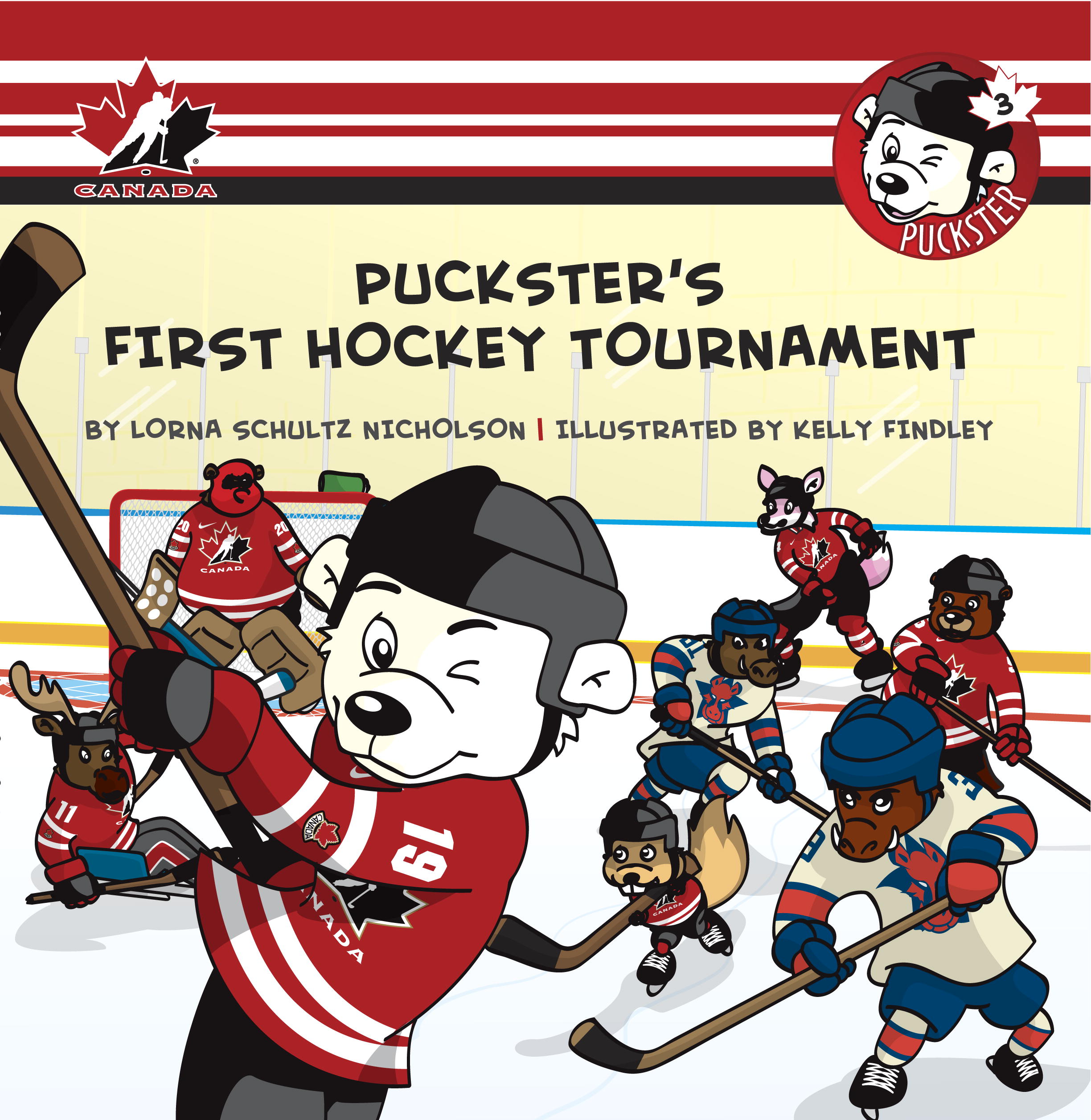 Pucksters First Hockey Tournament