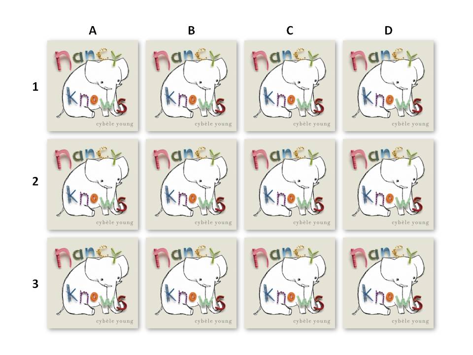 Nancy Knows_memory game