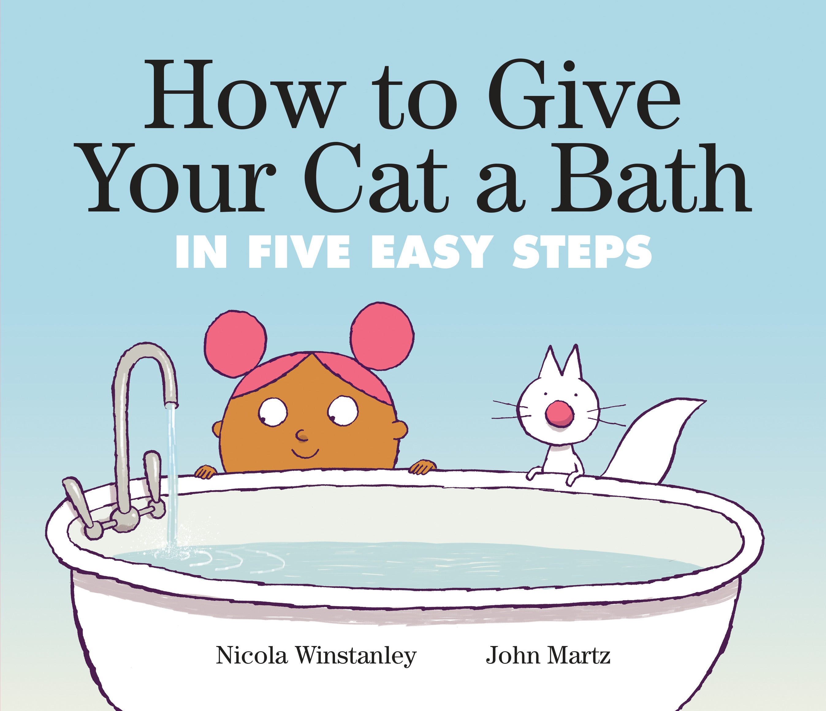 how to give your cat a bath