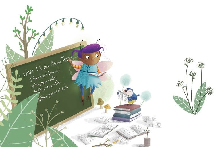 Fairy Science-interior spread