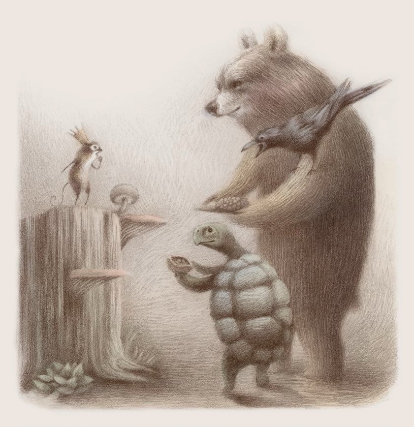 King Mouse-interior spread