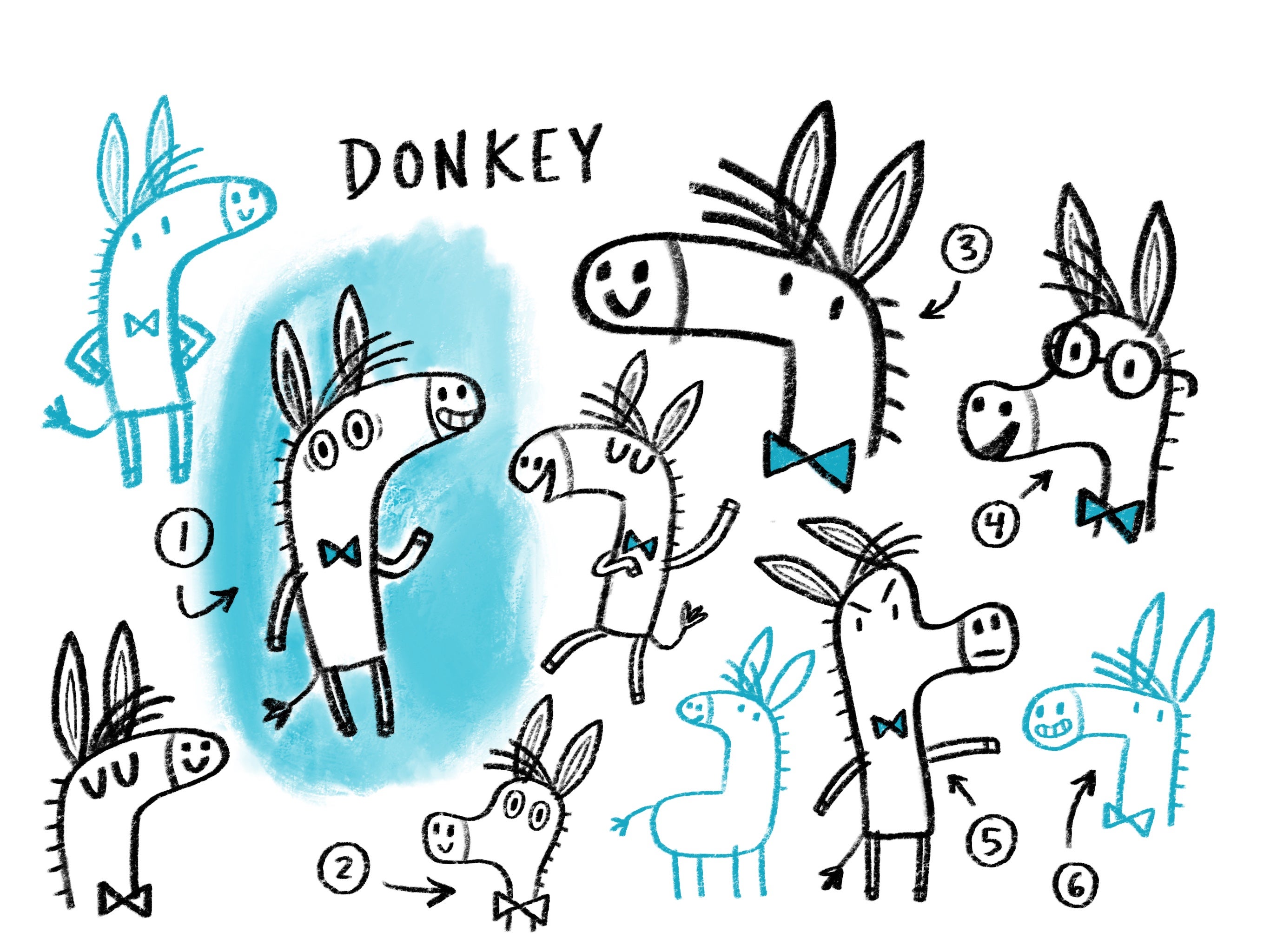 Ben Clanton_donkey